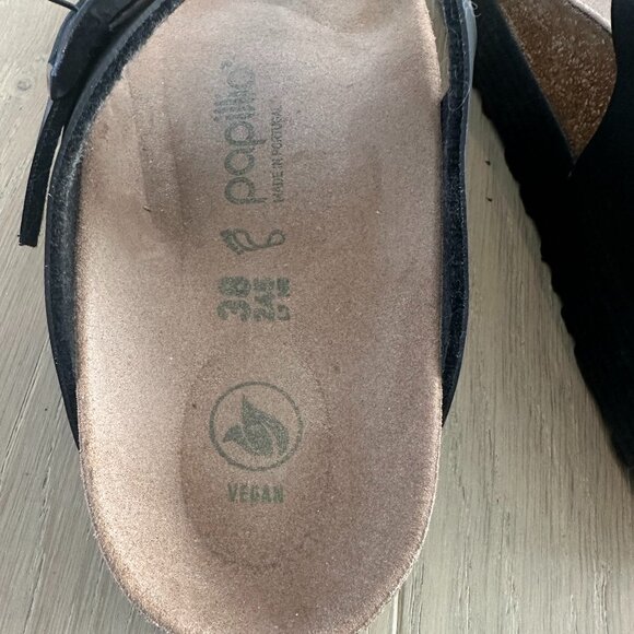 Birkenstock Papillio Gizeh Flex Platform Sandals Size 38, Black. NEW without box - Picture 2 of 3